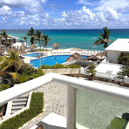 01 Ocean View Terrace cozy 1 bdrm apartment Beach Front Brisas Cancun Zona Hotelera Zewnętrze zdjęcie