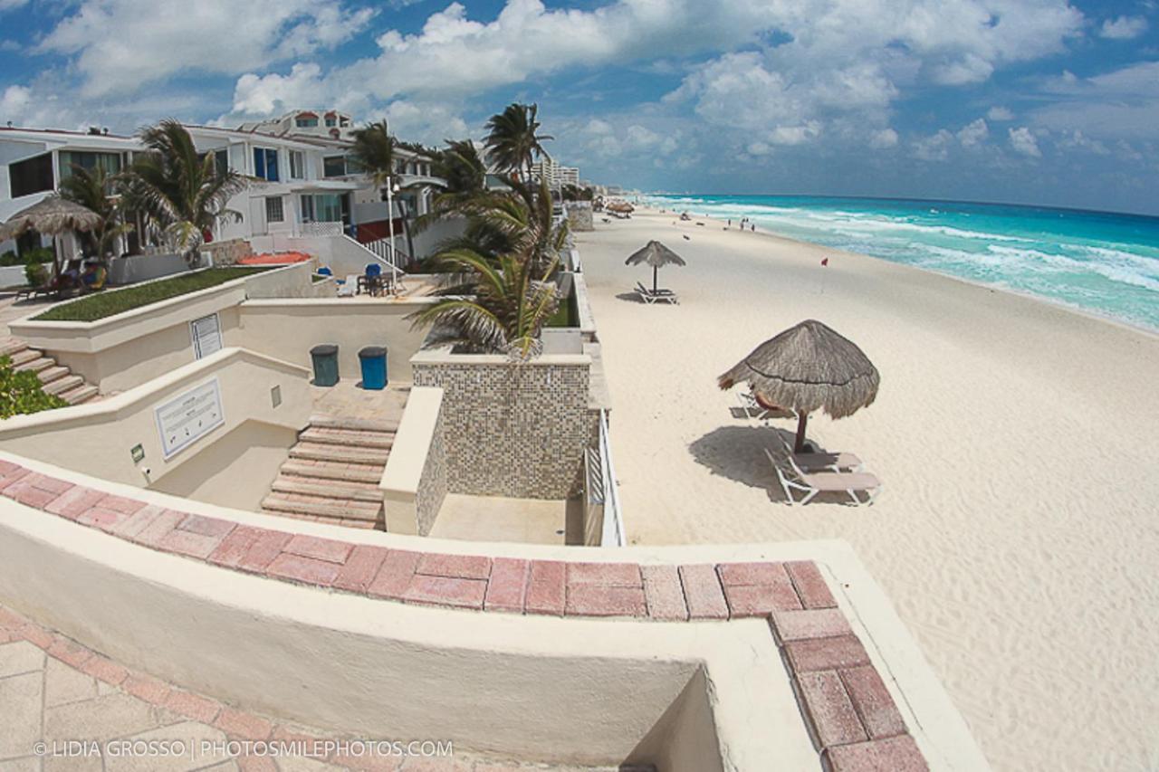 01 Ocean View Terrace cozy 1 bdrm apartment Beach Front Brisas Cancun Zona Hotelera Zewnętrze zdjęcie