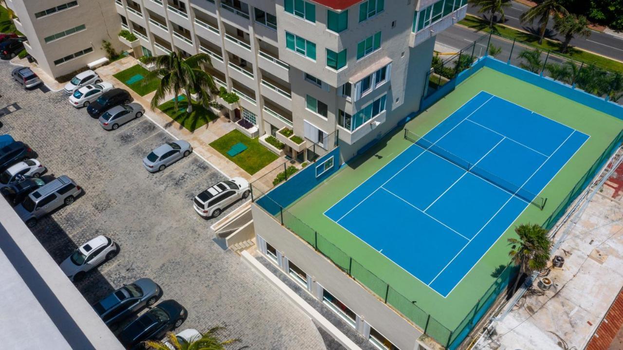 01 Ocean View Terrace cozy 1 bdrm apartment Beach Front Brisas Cancun Zona Hotelera Zewnętrze zdjęcie