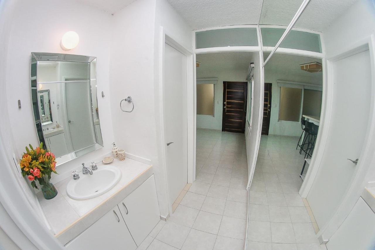 01 Ocean View Terrace cozy 1 bdrm apartment Beach Front Brisas Cancun Zona Hotelera Zewnętrze zdjęcie