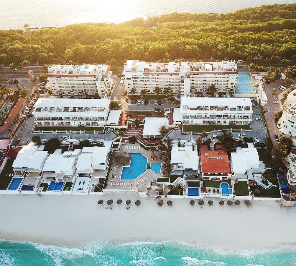 01 Ocean View Terrace cozy 1 bdrm apartment Beach Front Brisas Cancun Zona Hotelera Zewnętrze zdjęcie