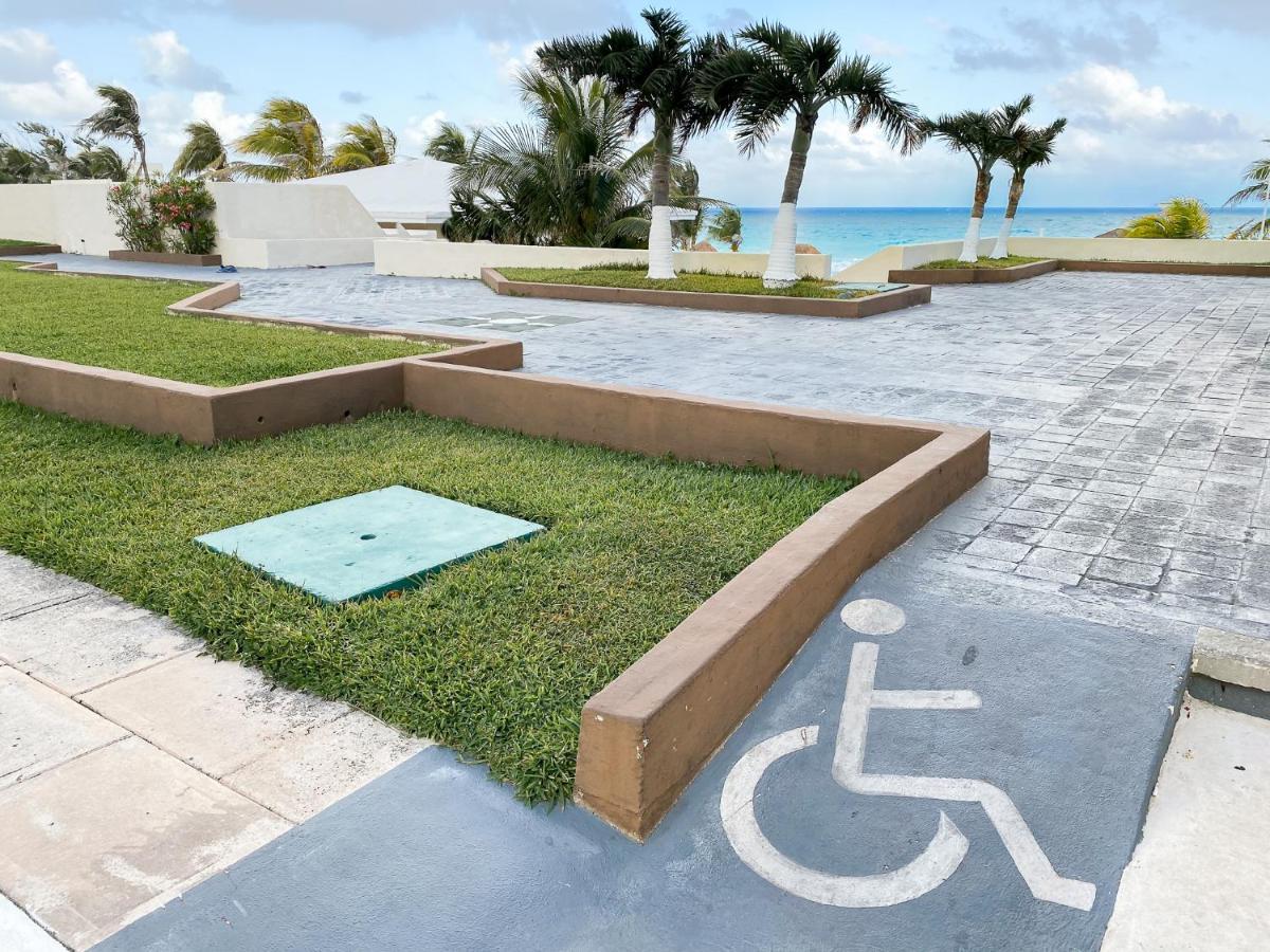 01 Ocean View Terrace cozy 1 bdrm apartment Beach Front Brisas Cancun Zona Hotelera Zewnętrze zdjęcie